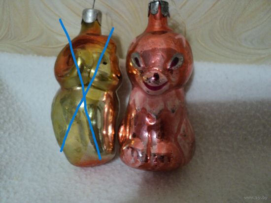Елочные игрушки СССР,лот 74