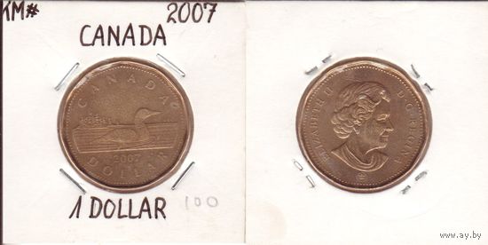 Канада 1 доллар 2007 г.