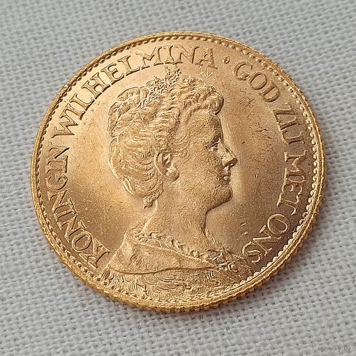 10 гульденов Нидерланды 1917г.