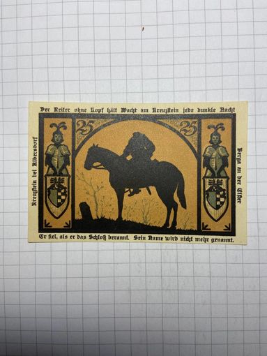 Нотгельд 25 пфеннигов Германия-3012