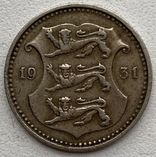 Эстония 10 сенти 1931 г.