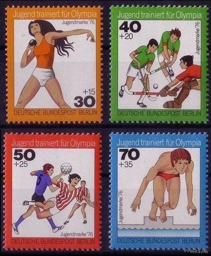 1976 Берлин Запад 517-520 Олимпийский комитет 5,00 евро
