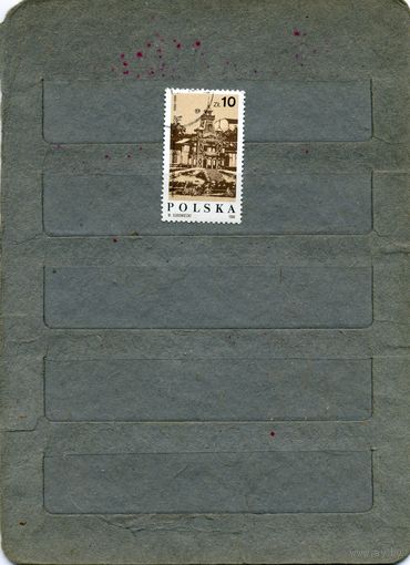 ПОЛЬША, 1986 ,  ПАМЯТНИКИ АРХИТЕКТУРЫ, 1м
