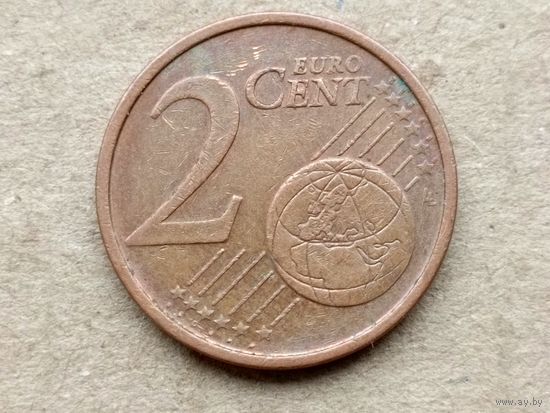 Германия 2 евроцента, 2002 "D". (Н)