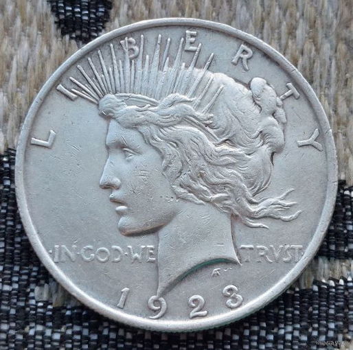 США 1 доллар 1923 года. Серебро! Сторгуй за свою цену, предложи обмен! S140