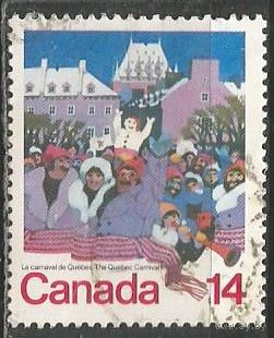 Канада. Карнавал в Квебеке. 1979г. Mi#716.