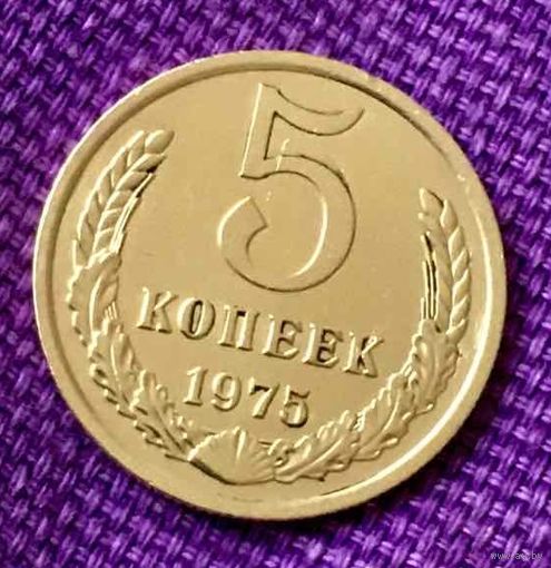 5 копеек 1975 года.