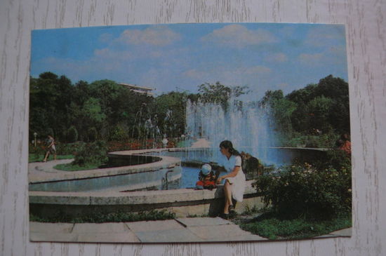 Календарик, 1987, Фонтан.