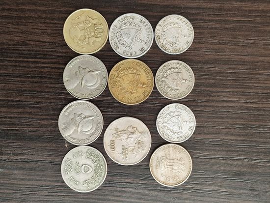 Лот монет разных стран