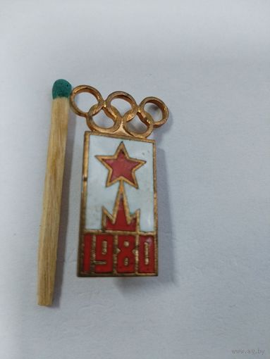 Значок. Москва 1980. тяжелый