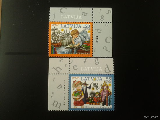 Латвия. 2010г. Европа. Детские книги.