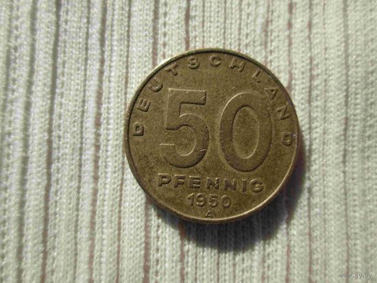 50 пфеннигов 1950 года