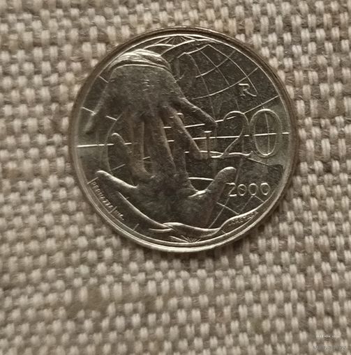 Сан-Марино 20 лир 2000