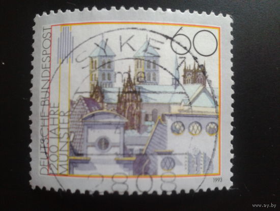 Германия 1993 1200 лет г. Мюнстеру Михель-0,7 евро гаш.