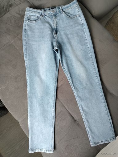 Джинсы Zolla Mom Slim 50р/XL/33 (как новые)