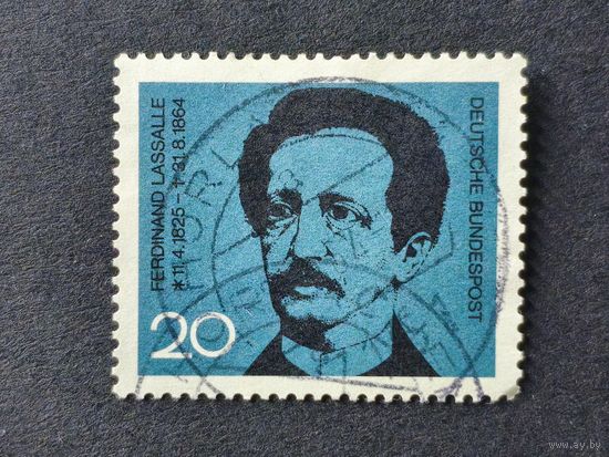 Германия 1964. 100-летие со дня смерти Фердинанда Лассаля. Полная серия