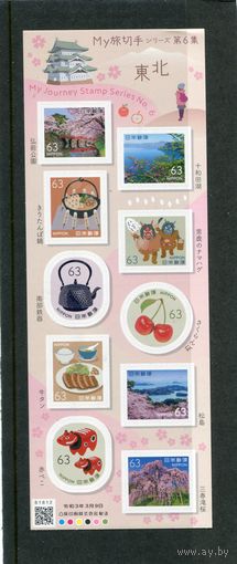 Япония. Путешествие по Японии. Символы, ландшафты. Блок