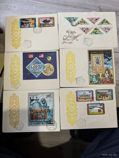 Лот конвертов Монголия 1