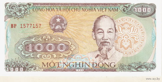 Вьетнам 1000 донг 1988