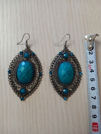 Серьги винтажный стиль