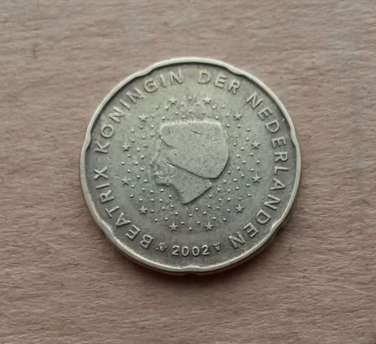Нидерланды, 20 евроцентов 2002 г., Беатрикс (1980-2013)