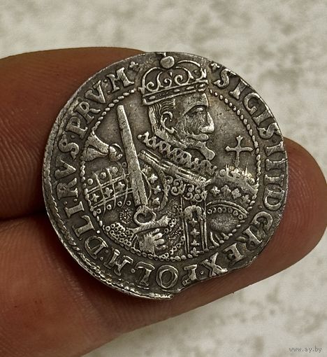 Орт 18 грошей. 1623  Сигизмунд III