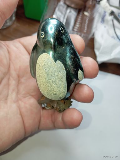 Ёлочная игрушка - Пингвин . СССР .