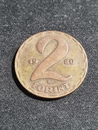 Венгрия 2 форинта 1980