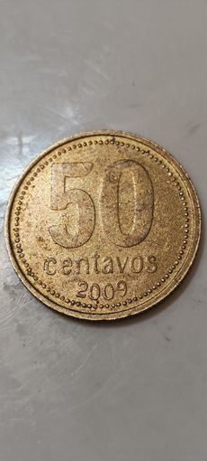 Аргентина 50 центаво 2009