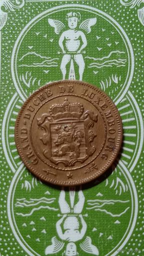 Люксембург 2 1/2 сантима 1908