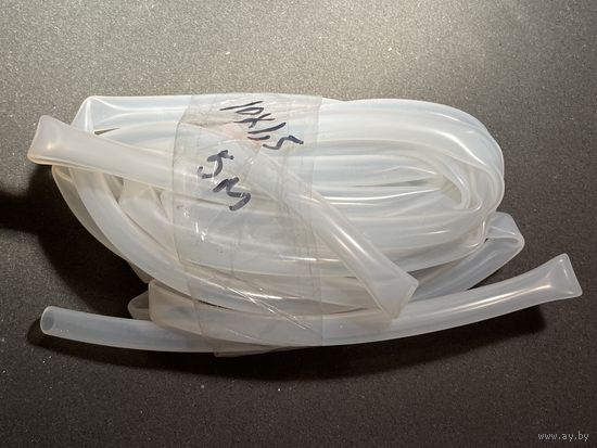 Трубка, шланг силиконовый, внутренний диаметр 10 мм (цена за 1 метр)