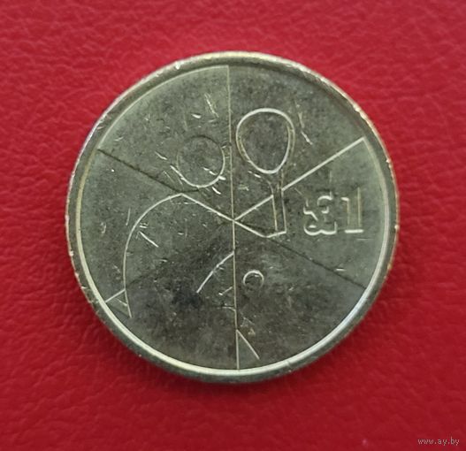 Гибралтар 1 фунт 2019 Игры содружества