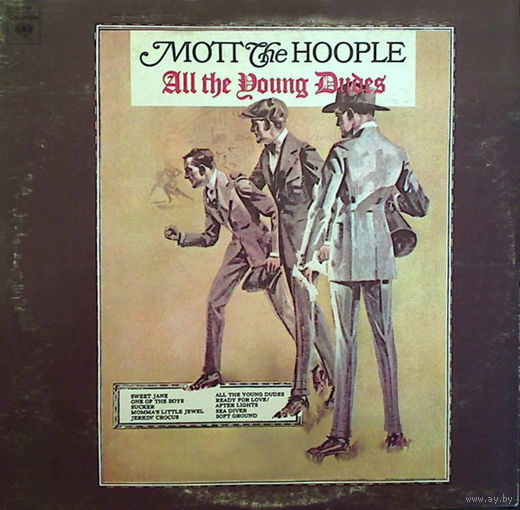 Mott The Hoople – All The Young Dudes, LP, USA 1972