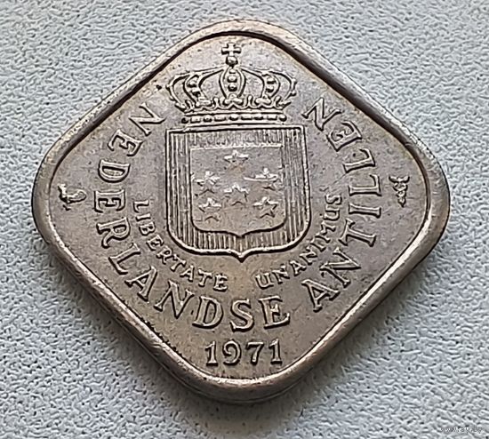 Антильские острова 5 центов, 1971  5-6-7