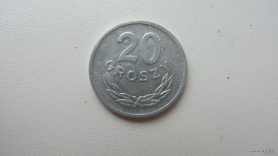 Польша 20 грошей 1972 г.