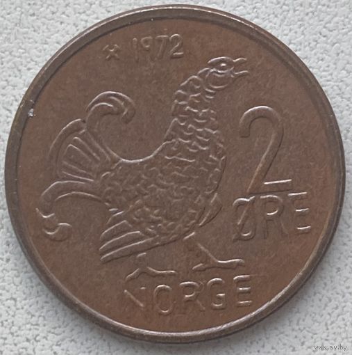 Норвегия 2 эре 1972 г.