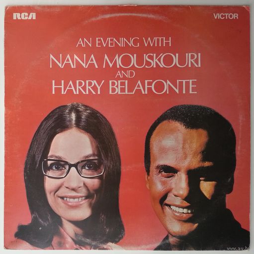 LP Nana Mouskouri And Harry Belafonte – An Evening With Nana Mouskouri And Harry Belafonte (1971) Pop, Folk, World, & Country, Vocal