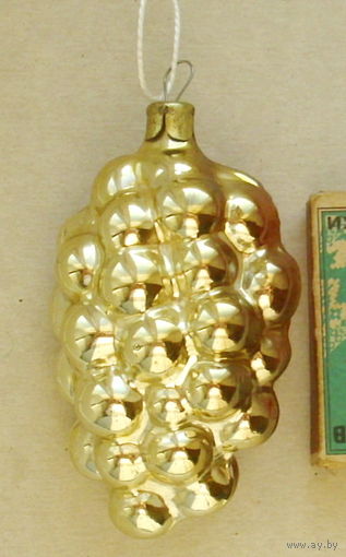 Ёлочная игрушка. Виноград. Ш-38.