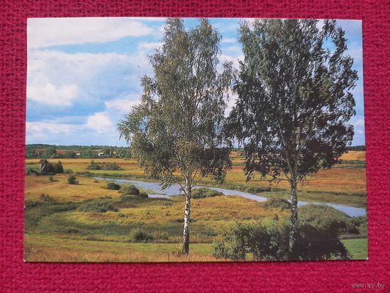 Вид на реку Сороть. Костенко 1989 г. Кр1.