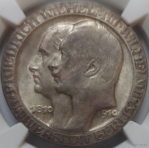 3 марки 1910 Пруссия NGC MS-64