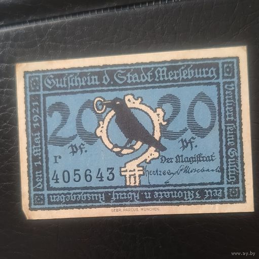 Нотгельд 20 пфеннигов