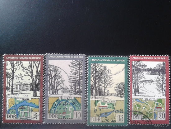 ГДР 1981 Парки ГДР