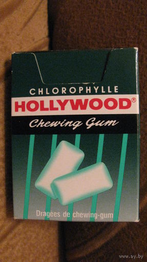 Коробка от жвачки HOLLYWOOD, 1997г.