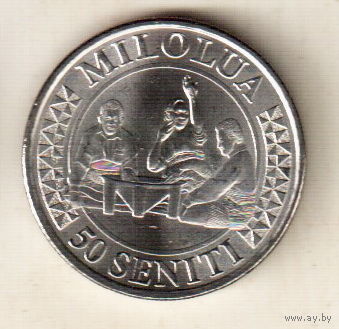 Тонга 50 сенити 2015