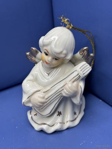 Статуэтка ангел колокольчик фарфор
