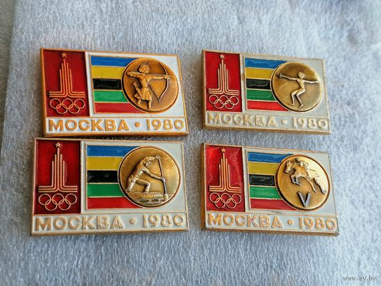 Москва 80 .олимпиада 80 4 шт