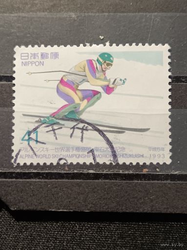 Япония, 2001. Супергигантский слалом