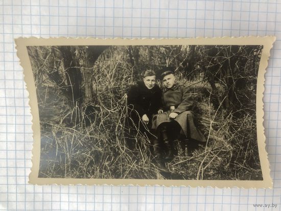 Армейское фото.