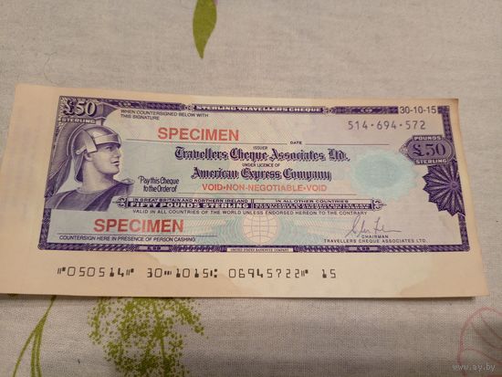 Чек "американ экспресс" \2