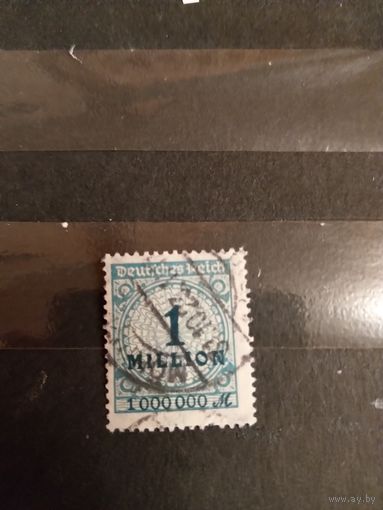 1923 Германия Рейх мих314 оценка 2,2 евро (2-5)
